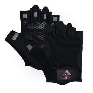 Stellman Storm Guard Fingerless Gym Gloves Men Grip Weightlifting Gloves NEW